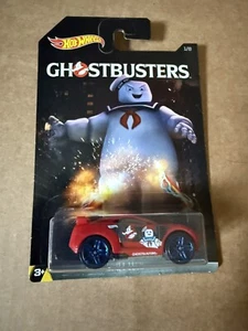 Hot Wheels Ghostbusters Series 2016 1/8 Drift Tech rojo con ruedas de radios Pr5 azules - Imagen 1 de 1