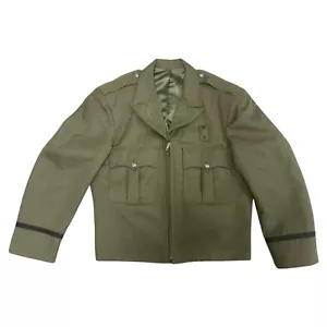 Vintage CHP - State Police Green Uniform Jacket Eureka Size 38S Like Ike - Picture 1 of 7