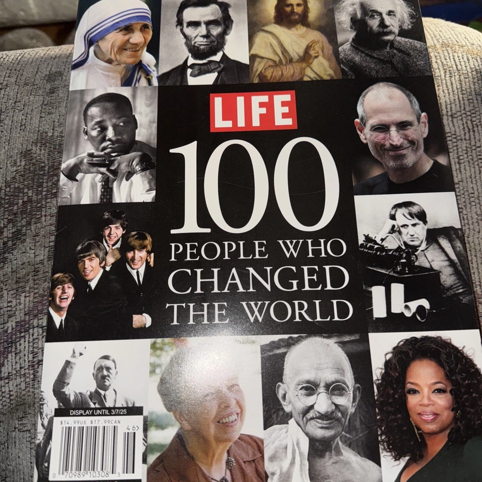 100 People Who Changed The World~ LIFE Magazine 2024  2025 Brand New - Image 1 of 1