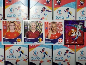 2025 Topps UEFA Women's Euro Cup Switzerland Stickers (1-156)  - YOU PICK! - Picture 1 of 157