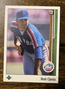 1989 Upper Deck Bob Ojeda Baseball Cards #386 - Picture 1 of 2