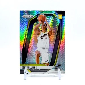 2023-24 Panini Prizm Cody Williams Hyper Prizm 232 Jazz RC - Picture 1 of 2