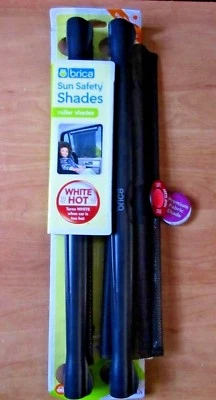 BRICA Juego de 2 Parasoles de Seguridad Blanco Caliente para Coche Foto 1 de 4