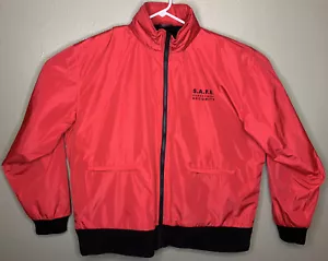 BDA Mens XL Red Super Bowl LI 2017 Official Event Staff Security Hooded Jacket - Picture 1 of 7