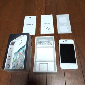Apple Iphone4 8Gb White Md198J/A Softbank - Picture 1 of 8