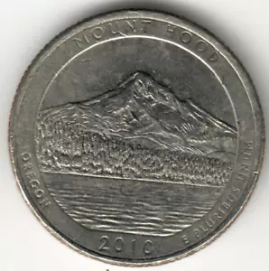 USA - 2010D - Washington ¼ Dollar - Mount Hood - Low Mintage - #10406 - Picture 1 of 2