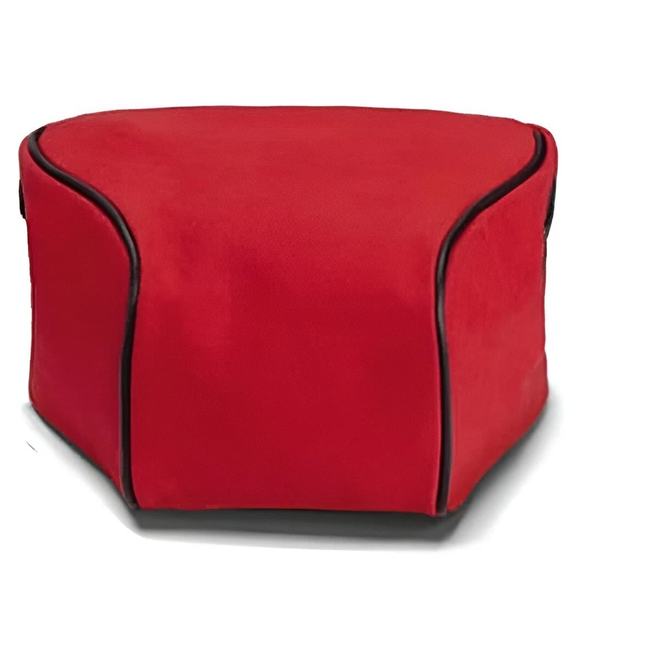 19575 Official Leica Etas Pouch Coated Canvas Red Brand new - Image 1 of 1