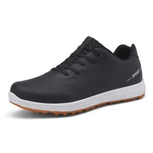 Herren Mode Bequem Golfschuhe Wasserdicht Rutschfest Gras Wanderschuhe - Bild 1 von 22