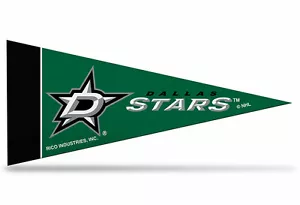 Dallas Stars NHL Mini Pennant 9"x4" New, Felt, Made in USA ,Banner, Flag - Picture 1 of 4