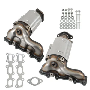 Labwork Front Left+Right Catalytic Converter For 2013-2016 Lincoln MKS MKZ 3.7L - Picture 1 of 14