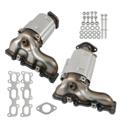 Labwork Front Left+Right Catalytic Converter For Lincoln MKS MKZ 2013-2016 3.7L - Image 1 of 4