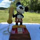 Bouton poussoir téléphone fixe vintage rare 1976 souris Disney Mickey