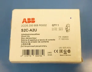 ABB S2C-A2U Shunt Trip Circuit Breaker (New) - Picture 1 of 5