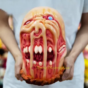Unbox 12in Splatterhouse Hell Chaos Statue Collectible Figure Model In Stock - Picture 1 of 3