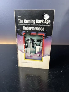 Vacca 1974 THE COMING DARK AGE Doubleday Paperback Used Acceptable - Foto 1 di 14
