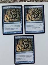 3x Meishin, the Mind Cage Saviors of Kamigawa MTG Magic Card Unplayed UP NM