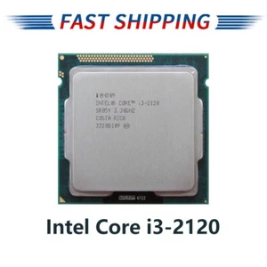 Intel Core i3-2120 3.3GHz 5 GT/s 2-Core LGA 1155 Desktop CPU Processor SR05Y 65W - Picture 1 of 10