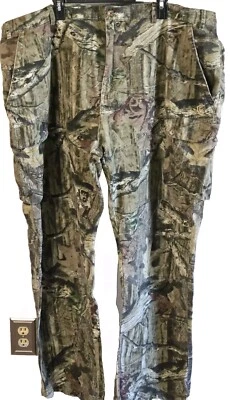 Pants Size 3XL Game Winner Camo Hunting Pants Zip, Pockets - Image 1 of 4