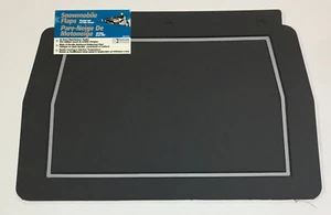 PlastiColor 7067 Snowmobile Flap Black Pre-Cut Mounting Holes Black - Picture 1 of 1