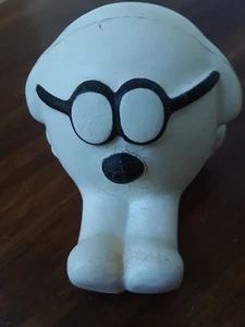 Vintage Dilbert Dogbert White Dog Squeezie Scott Adams comic strip 4"H x 3"W - Picture 1 of 8