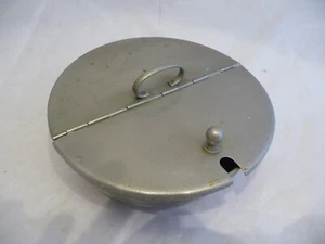 WMF - Weihrauchdose - Liturgisches Gefäß - Zinn ? Ø ca. 18 cm - höhe ca. 6,5 cm - Bild 1 von 12
