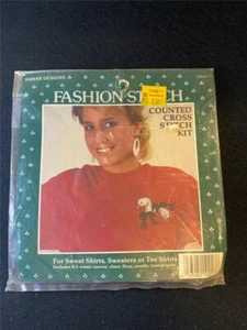 Banar Designs Fashion Stitch #FSKH-17 Christmas Geese Kit Sealed - Picture 1 of 1