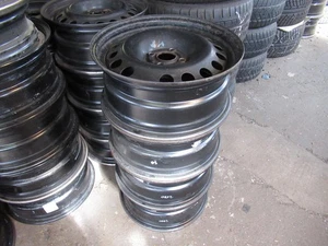 4 Stahlfelgen Opel zB. Astra H Meriva B Tigra Twintop - 6,5Jx16 ET37 bei !4x100! - Bild 1 von 4