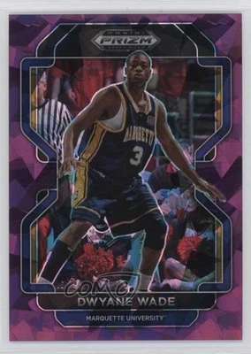 2022-23 Panini Prizm Draft Picks Purple Ice 109/149 Dwyane Wade #16 HOF 1pe9 - Imagem 1 de 3