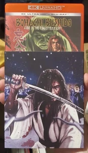 BOHACHI BUSHIDO 1973 4K UHD + BLU-RAY + SLIPCOVER MONDO MACABRO LIMITED RARE OOP - Imagen 1 de 10