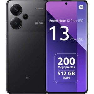 Xiaomi Redmi Note 13 Pro+ Plus 5G 12GB / 512GB Negro Medianoche NUEVO - Imagen 1 de 1