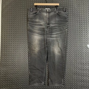 Pantalones de mezclilla flexibles Levi's Signature 540 ajuste deportivo para hombre 42x30 negros descoloridos - Imagen 1 de 10