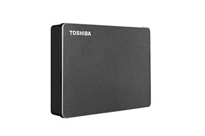 Toshiba Canvio Gaming HDTX140XK3CA 4 TB Portable Hard Drive - External - Black - Image 1 of 3