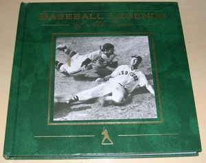 Baseball Legends of All Time by Pubs. Int. (HC, 1994, Signed by Bob Feller ) - Picture 1 of 1