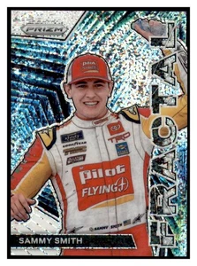 Sammy Smith 2023 Panini Prizm #F7 Fractal White Sparkle Prizm Joe Gibbs Racing - Picture 1 of 2