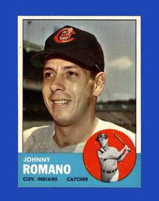 1963 Topps Set-Break # 72 Johnny Romano NR-MINT *GMCARDS* - Image 1 of 2