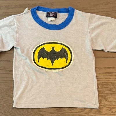 Camisa de dormir vintage 1972 Batman para niños Foto 1 de 4