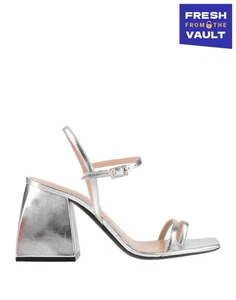 RRP€580 NODALETO Leather Toe Ring Sandals US6 UK3 EU36 Block Heel Made in Italy - Imagen 1 de 9