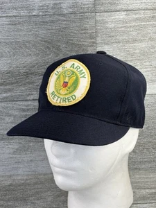 U.S. Army Retired Zephyr Blank Patch Wool Acrylic Fitted Trucker Hat Cap Adult 7 - Picture 1 of 16