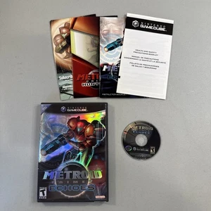 Metroid Prime 2 Echoes Nintendo GameCube 2004 CIB komplett 3 Einlagen - Bild 1 von 13