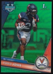 Perris Jones 2023 Bowman University Chrome First Bowman Green Refractor /99 - Picture 1 of 2