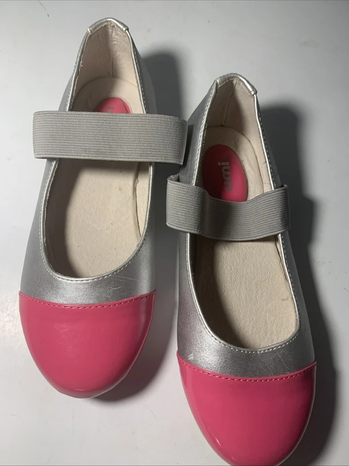 Zapatos Mary Jane de cuero para niñas Umi talla 32EU / 1 EE. UU. Foto 1 de 4