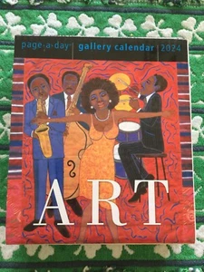 Galería de Arte Página-A-Day Calendario 2024 Obrero Obras Maestras de Arte - Imagen 1 de 2
