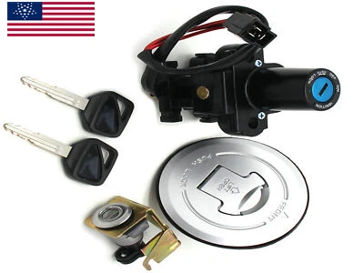 Ignition Switch Gas Cap Seat Lock Key For Honda CBR250R ABS REPSOL 2014-2016 Foto 1 de 4