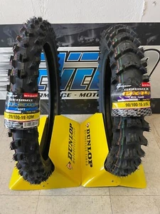 DUNLOP MX14 90/100-16 51M REAR + MX34 70/100-19 42M FRONT (SET) - Foto 1 di 18