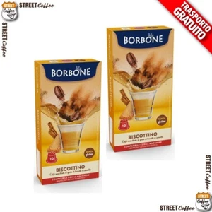 60 Capsule Caffè Borbone Biscottino Biscotto 100% Compatibili Nespresso * - Foto 1 di 4