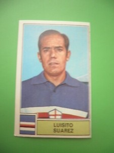 Figurina Calciatori Panini 1971 72 Luisito Suarez SAMPDORIA  REC. /G5/