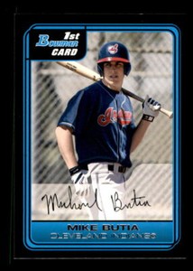 2006 Baseball Bowman Mike Butia Cleveland Indians #B19 Prospect