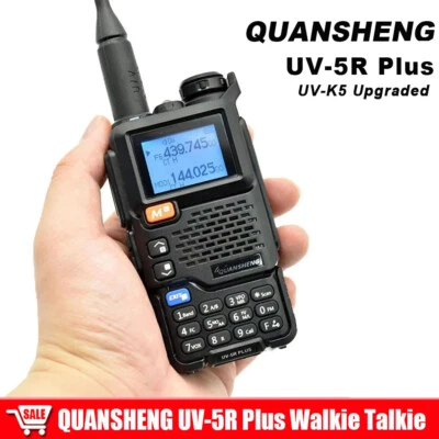 QuanSheng UV-5R Plus Walkie Talkie Hochleistungs 2 Wege Funkgeräte UV-K5 aufgerüstet - Bild 1 von 4