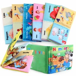 Book Kids Books Enlightenment Book Educational Toys Cloth Books Baby Books - Foto 1 di 15