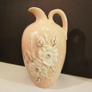 Vintage Hull Art USA R-11 7- L Pink Rosella Dogwood Floral aprox 7 1/2" Pitcher  - Picture 1 of 9